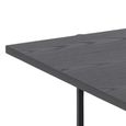 Angus Coffee Table - Black Melamine