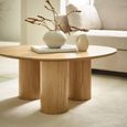 Anya Coffee Table - 100cm - Light Oak