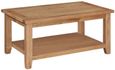 Appleby Petite Oak Coffee Table with 1 Shelf