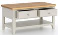 Arden Grey Painted 2 Drawer Coffee Table