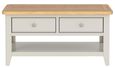 Arden Grey Painted 2 Drawer Coffee Table