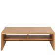 Arlon Coffee Table - Oak with Shelf