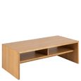 Arlon Coffee Table - Oak with Shelf