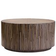 Bambusa Coffee Table - Round - Bamboo Inlay