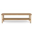 Banbury Coffee Table - Oak with Shelf