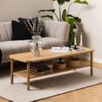 Banbury Coffee Table - Oak with Shelf
