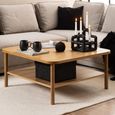 Banbury Oak Square Coffee Table