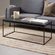 Barossa Coffee Table - Black Marble Effect