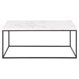 Barossa Coffee Table - White Marble Effect