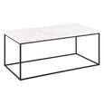 Barossa Coffee Table - White Marble Effect