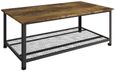 Barren Rustic Oak Coffee Table