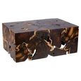 Batam Coffee Table - Brown - Sonokeling Root