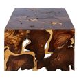 Batam Coffee Table - Brown - Sonokeling Root