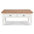 Hampstead Two Tone Coffee Table - Turned Leg
