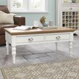 Hampstead Two Tone Coffee Table - Turned Leg