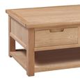 Moderna Coffee Table - 2 Drawer - Oak