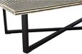 Boho Coffee Table - Black Bone Inlay