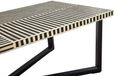 Boho Coffee Table - Black Bone Inlay