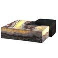 Box Coffee Table - Marble with Light - Variation Available