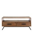 Brooklyn Coffee Table - Fir Wood - 2 Drawer