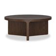 California Coffee Table - Round - Dark Oak