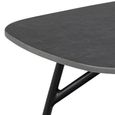 Caracas Coffee Table - Black Ceramic