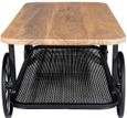 Cart Industrial Style Coffee Table