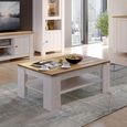 Celesto Coffee Table - 110cm - White