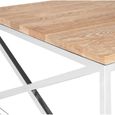 Chiswick Coffee Table - Oak and Metal
