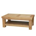 Chunky Coffee Table - Oak