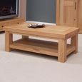 Chunky Coffee Table - Oak