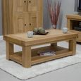 Chunky Coffee Table - Oak