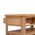 Clarion Coffee Table - 2 Drawer - Oak
