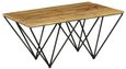 Clearance - Cosgrove Industrial Chic Coffee Table - Mango Wood with Black Metal Hairpin Legs - Brand New Item