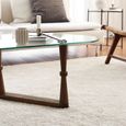 Clearance - Dunley Walnut and Glass Coffee Table