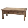 Clearance - Rutland Oak 2 Drawer Coffee Table - FSS16357