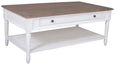 Delphine French Off-White Painted Coffee Table