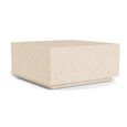 Dice Coffee Table - Travertine Effect - Square
