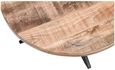 Dispur Solid Mango Wood 80cm Round Coffee Table