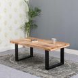 Dispur Solid Mango Wood Coffee Table