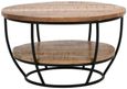 Dispur Solid Mango Wood Coffee Table with Shelf