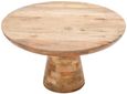 Dispur Solid Mango Wood Round Coffee Table