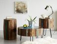 Diu Reclaimed Wood Round Coffee Table