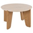 Dockland Coffee Table - Round - Oak