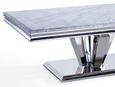 Dolce Grey Marble and Chrome Coffee Table