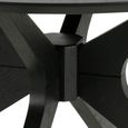 Duncan Coffee Table - Round - Black