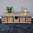 Coffee Table - Large Trunk - Mango Wood