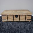 Coffee Table - Large Trunk - Mango Wood
