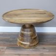 Coffee Table - Oval - Large - Mango Wood