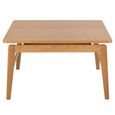 Essex Coffee Table - Square - Oak